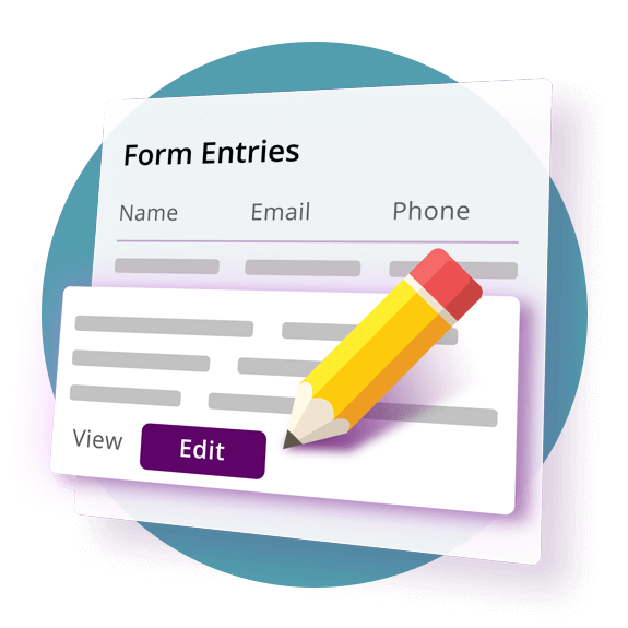 Gravity Forms Edit Entries Icon